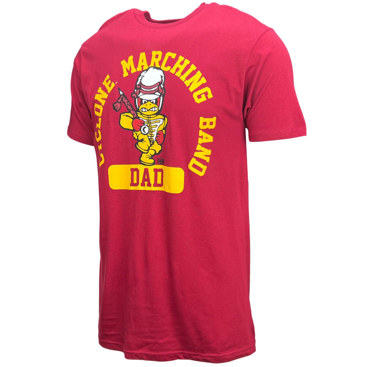 CI Sport Cyclone Marching Band Dad Cardinal Short Sleeve T-Shirt (was $19.99)